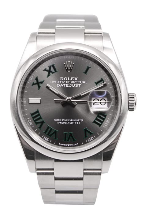 Rolex Datejust 36 36mm Wimbledon Dial 1994 